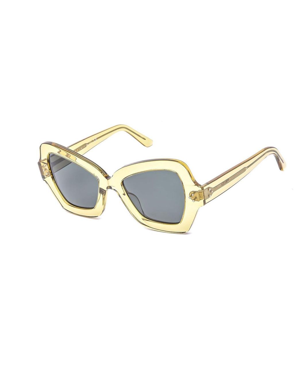 yellow celine sunglasses