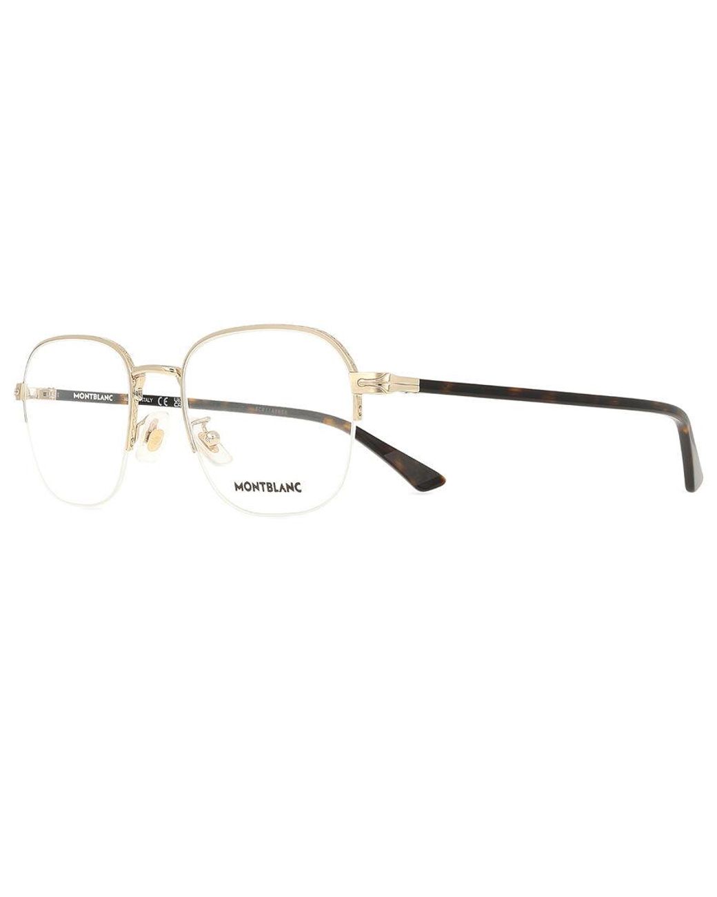 Montblanc Black Mb0341O Asian Fit 002 for men