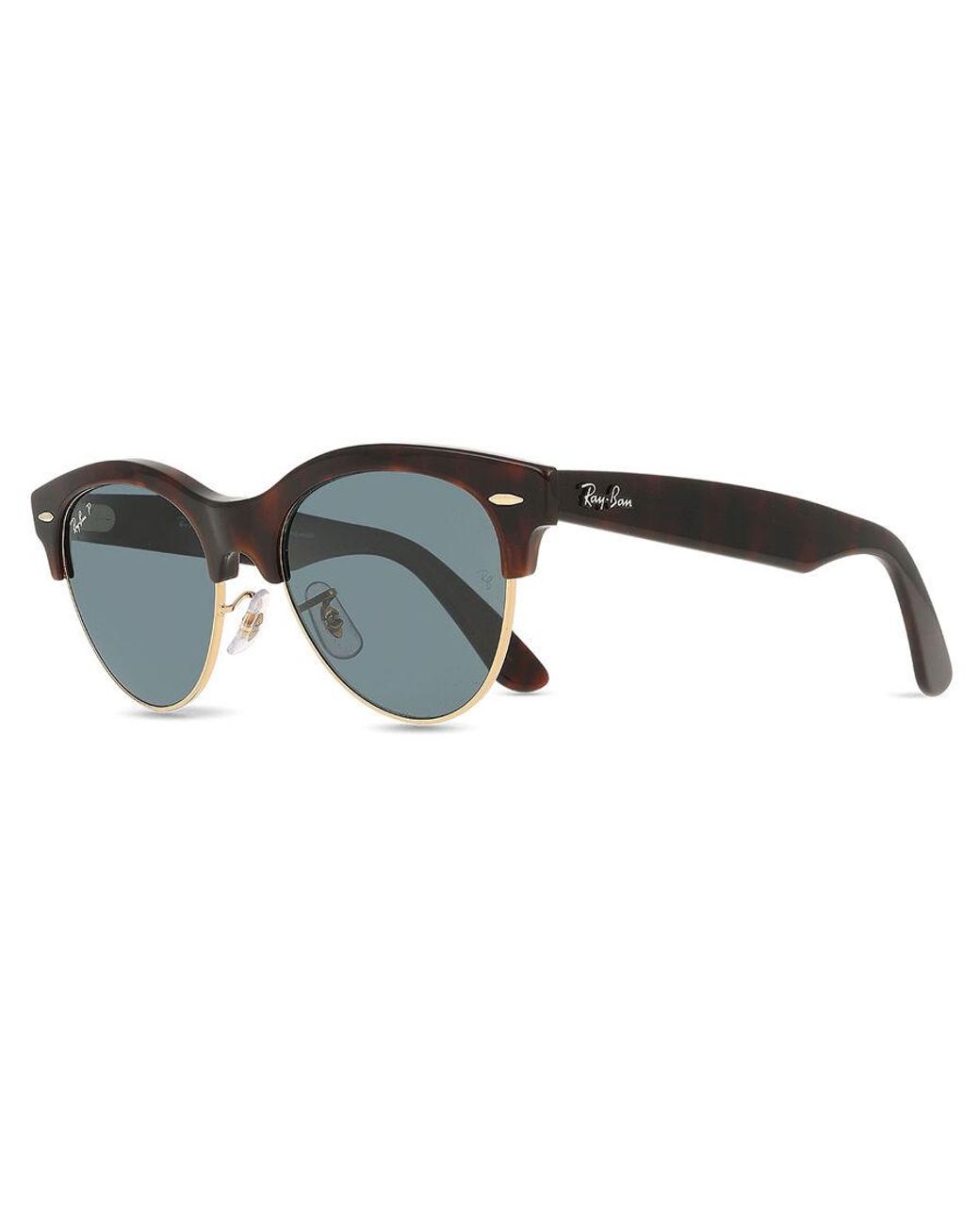 Ray-Ban Black Ray-Ban Rb2341 Clubmaster Way Polarized 990/3R