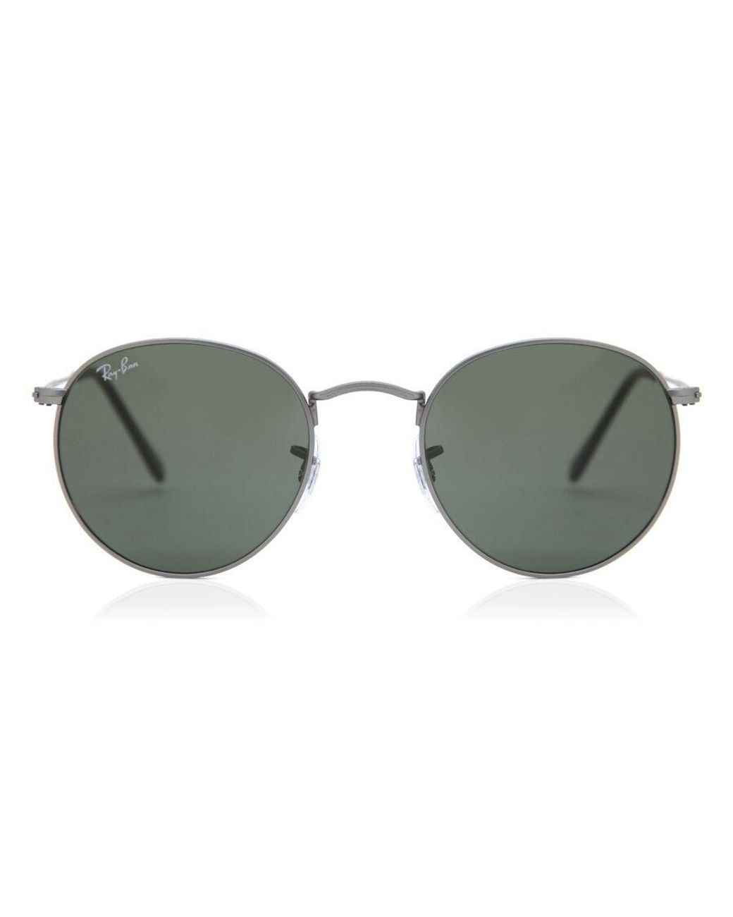 Ray-Ban Black Ray-Ban Rb3447 Round Metal 029 for men