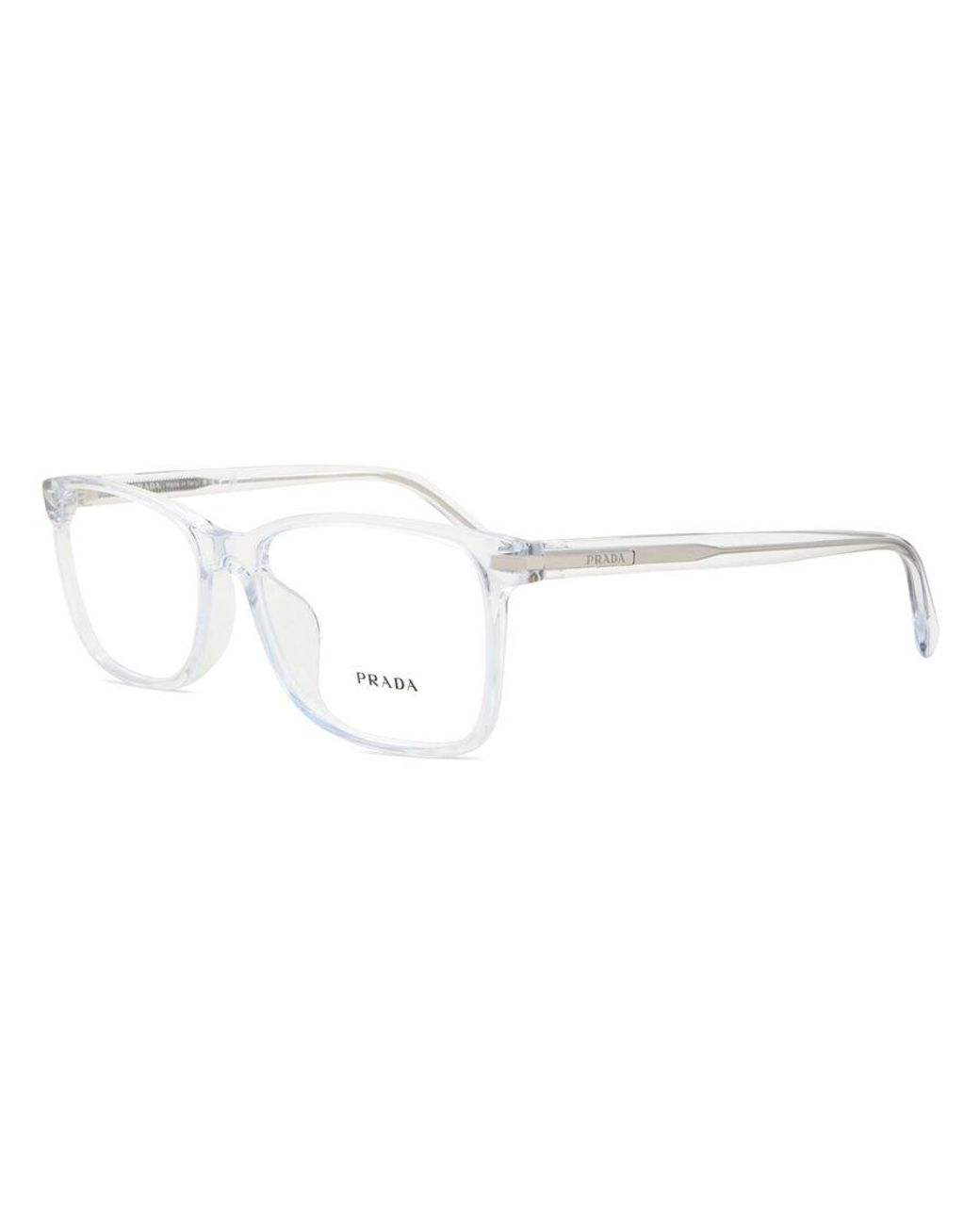 Prada Black Pr 14Wvf Asian Fit 2Az1O1 for men