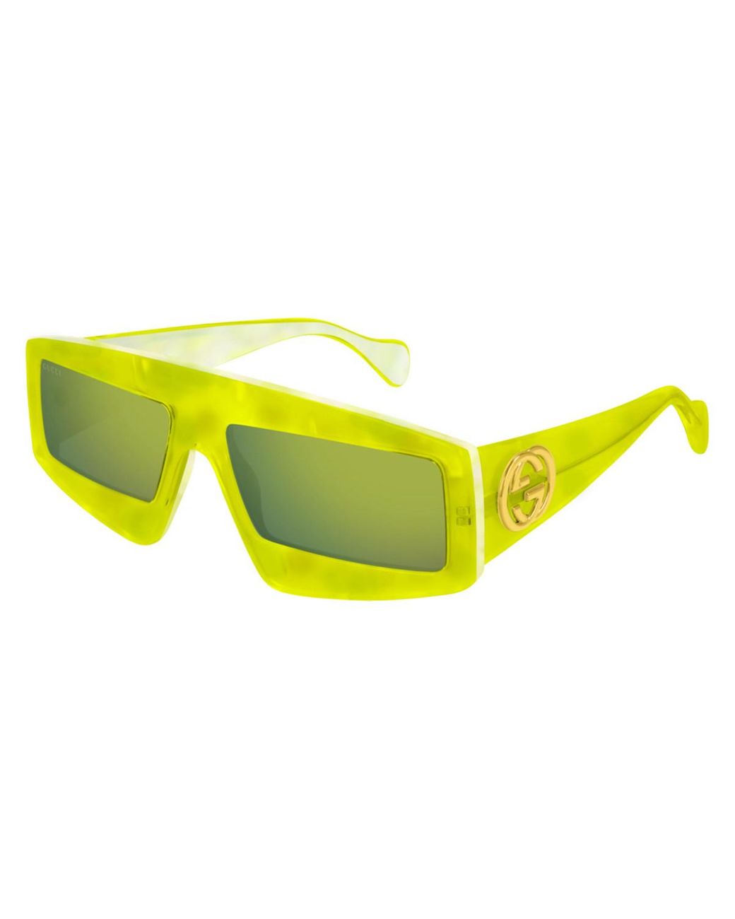 yellow gucci glasses