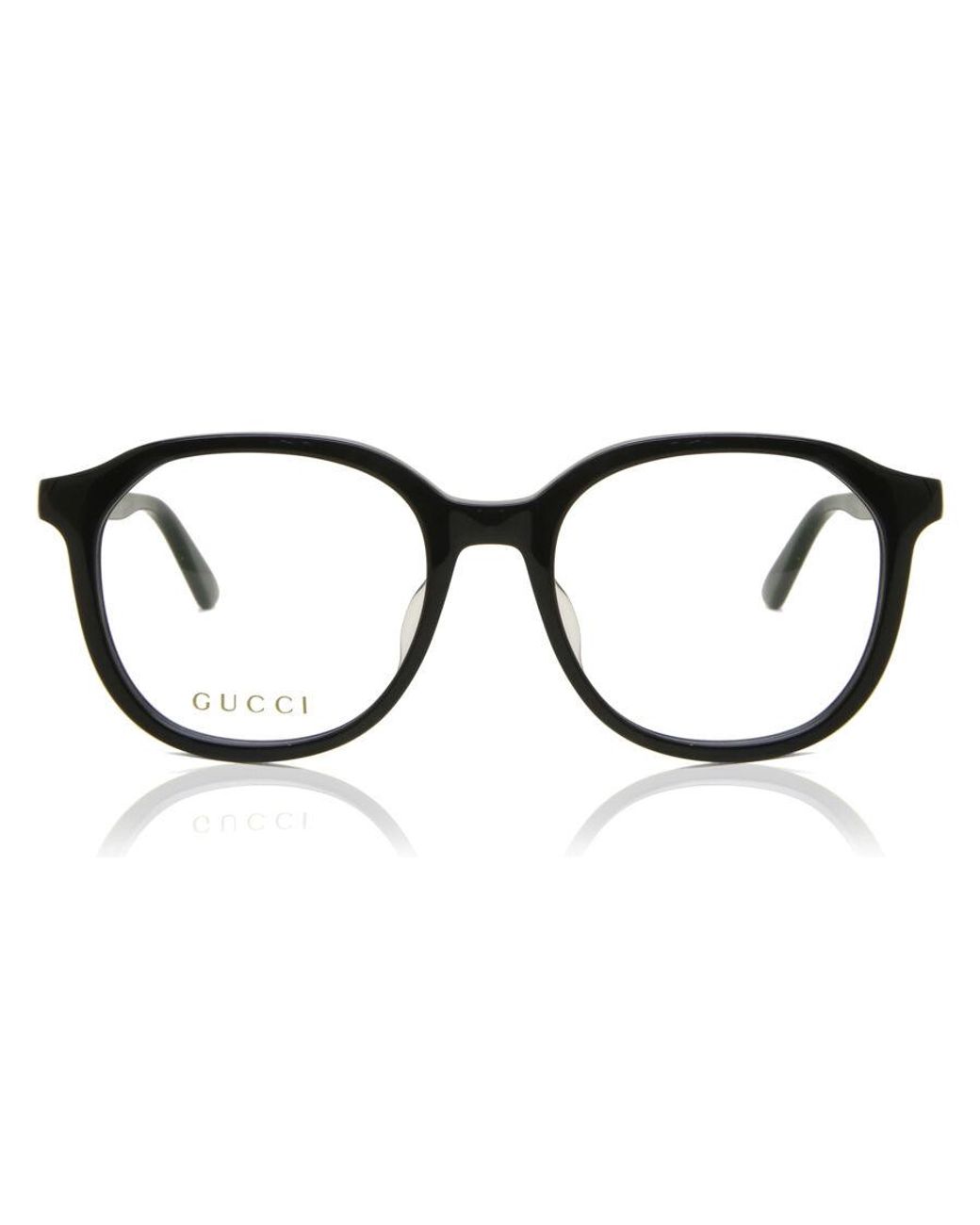 Gucci Black Gg0932Oa Asian Fit 001 for men