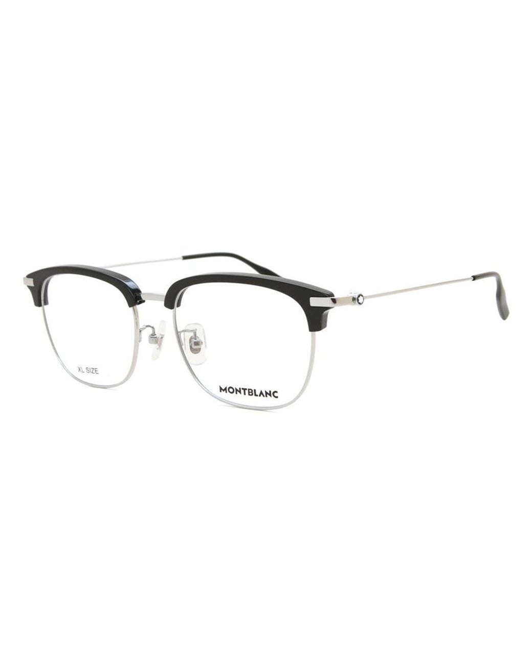 Montblanc Black Mb0316Oa Asian Fit 001 for men