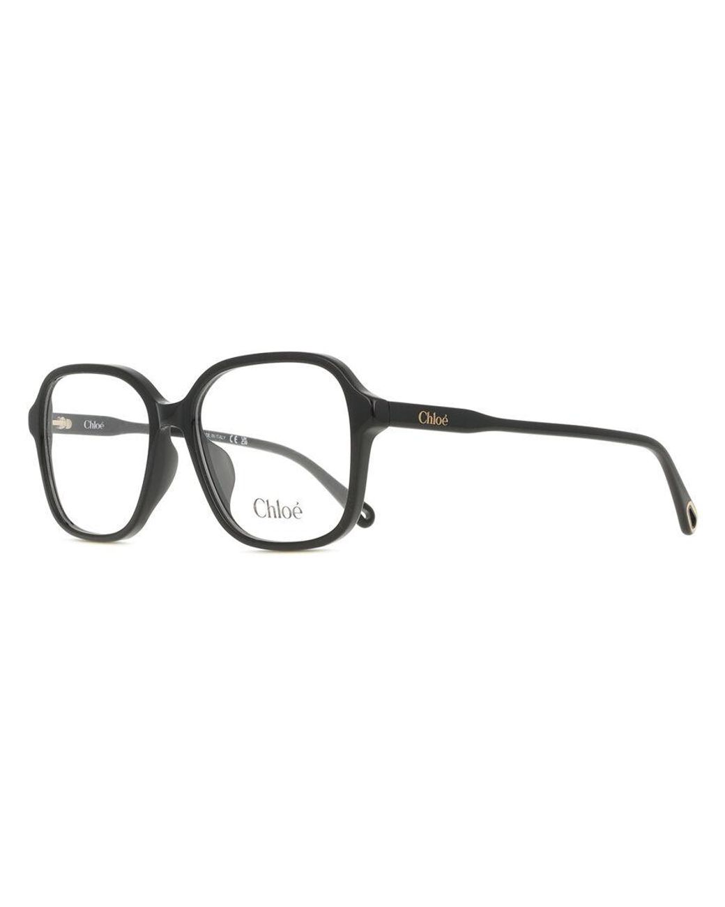 Chloé Black Ch0317Oa 001 Optical Frames Acetate Transparent Squared