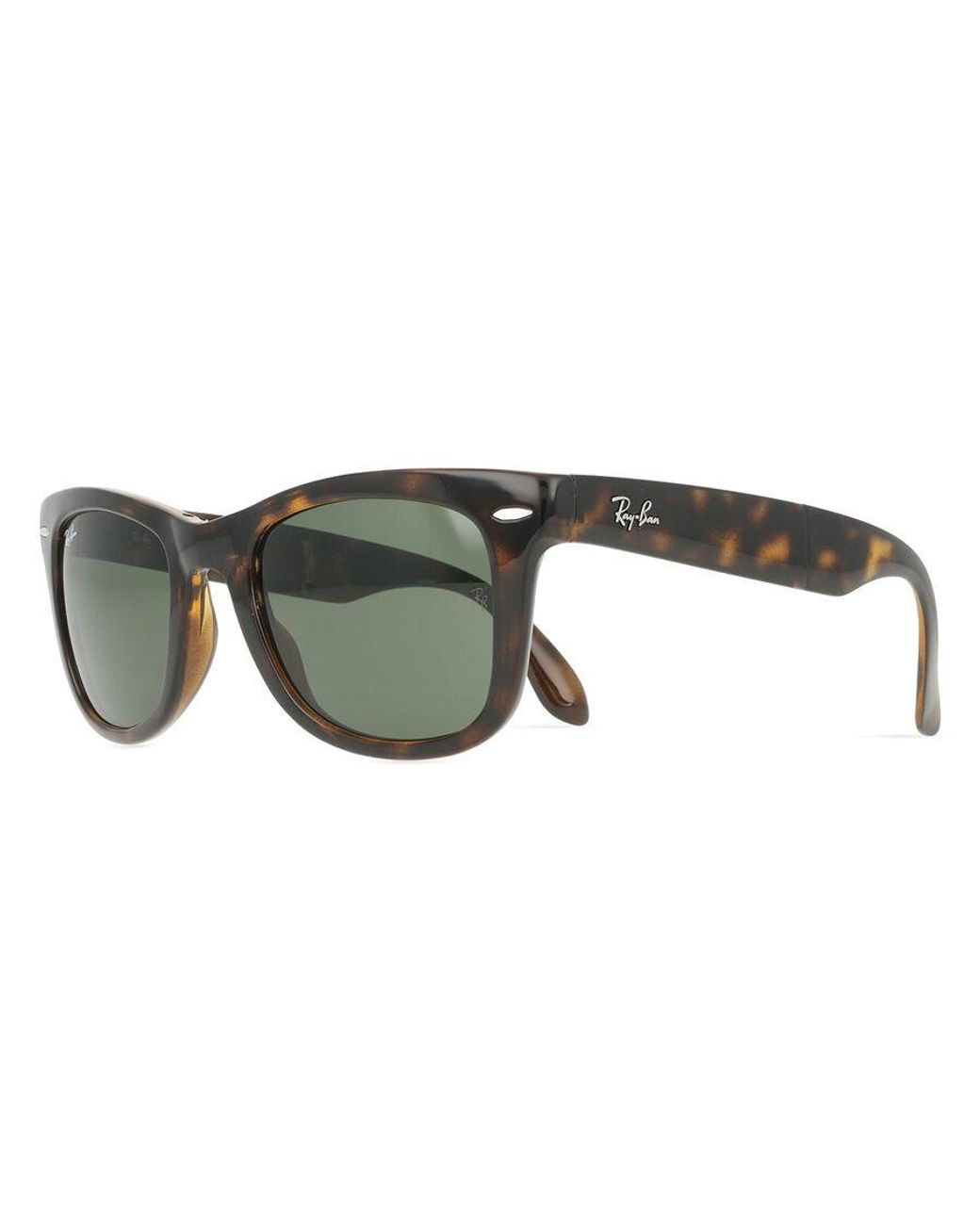 Ray-Ban Black Ray-Ban Rb4105 Folding Wayfarer 710/31 for men