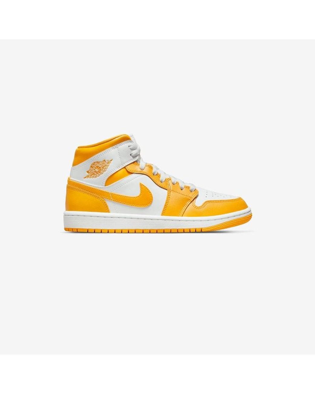 black white orange air force 1