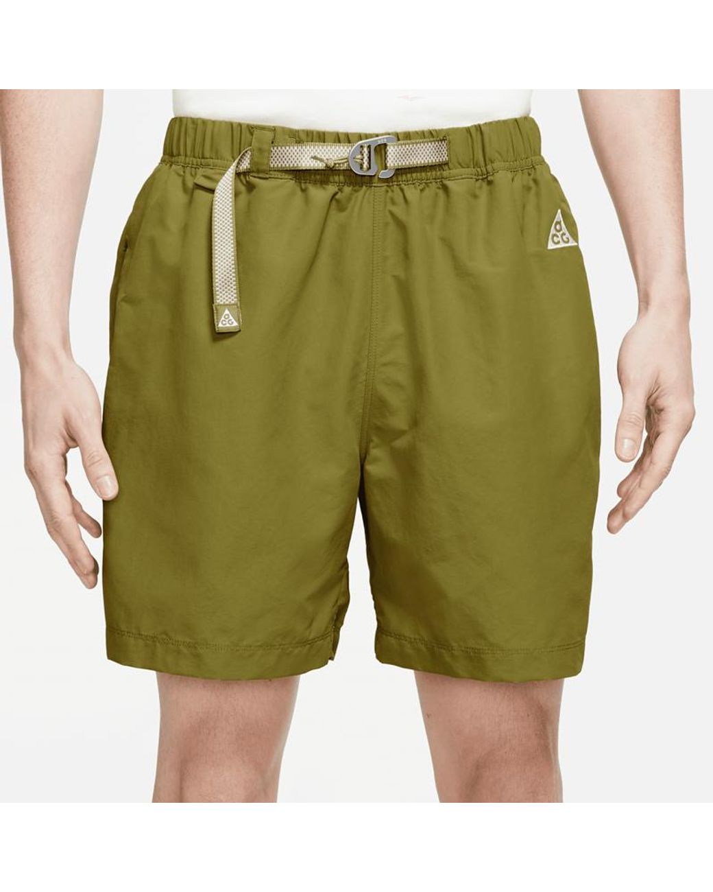 Nike Acg Trail Shorts in Green for Men | Lyst