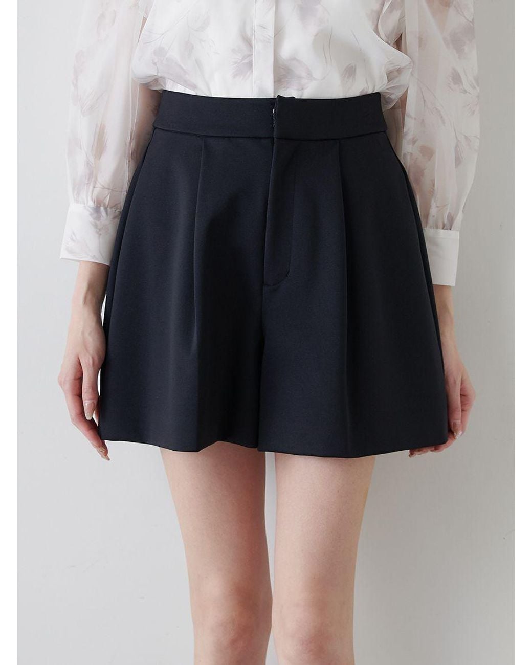 SNIDEL Natural Structured Shorts