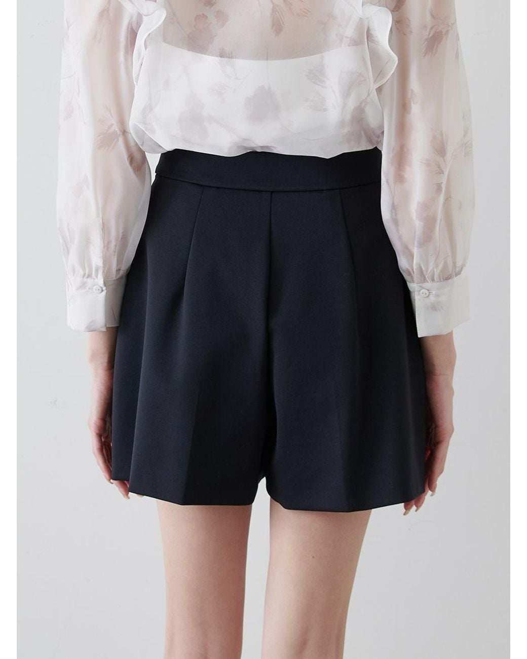 SNIDEL Natural Structured Shorts