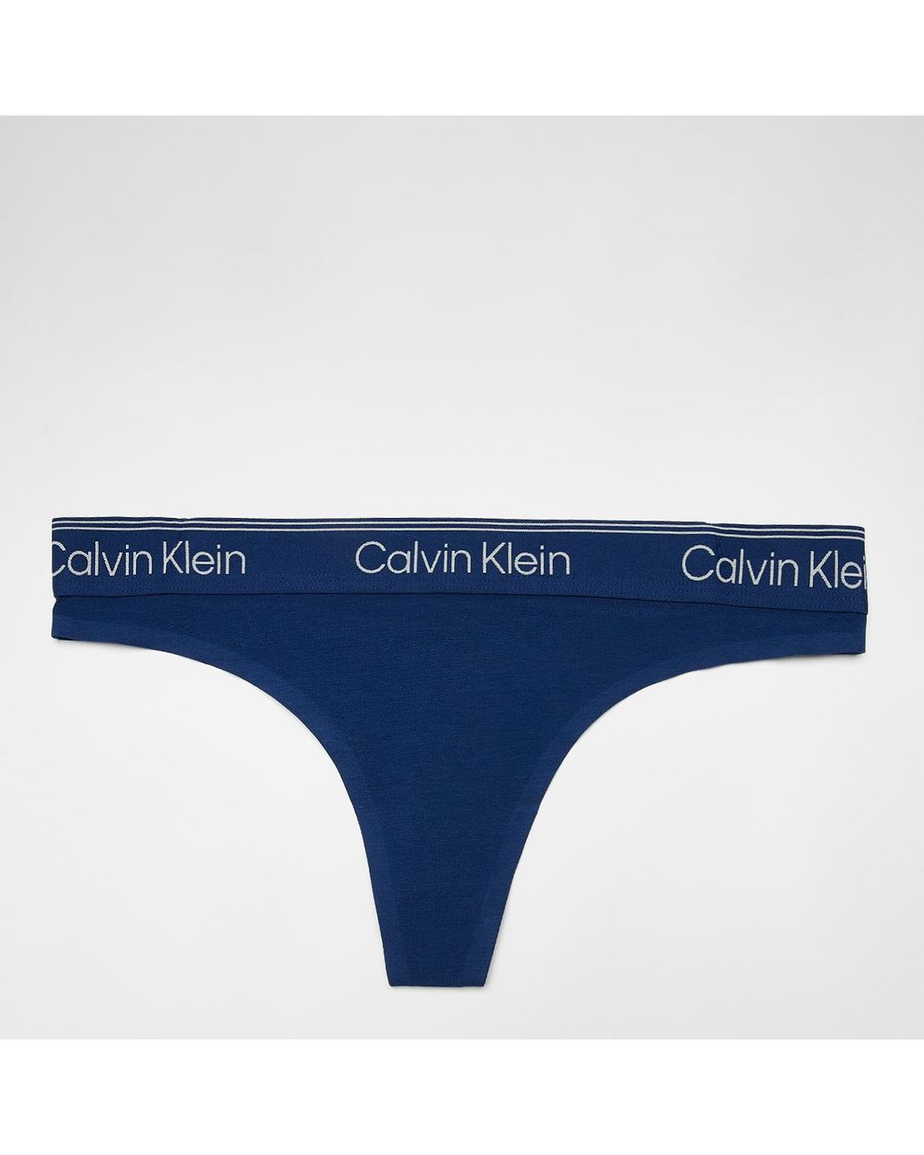 Calvin Klein Thong in het Blauw | Lyst NL
