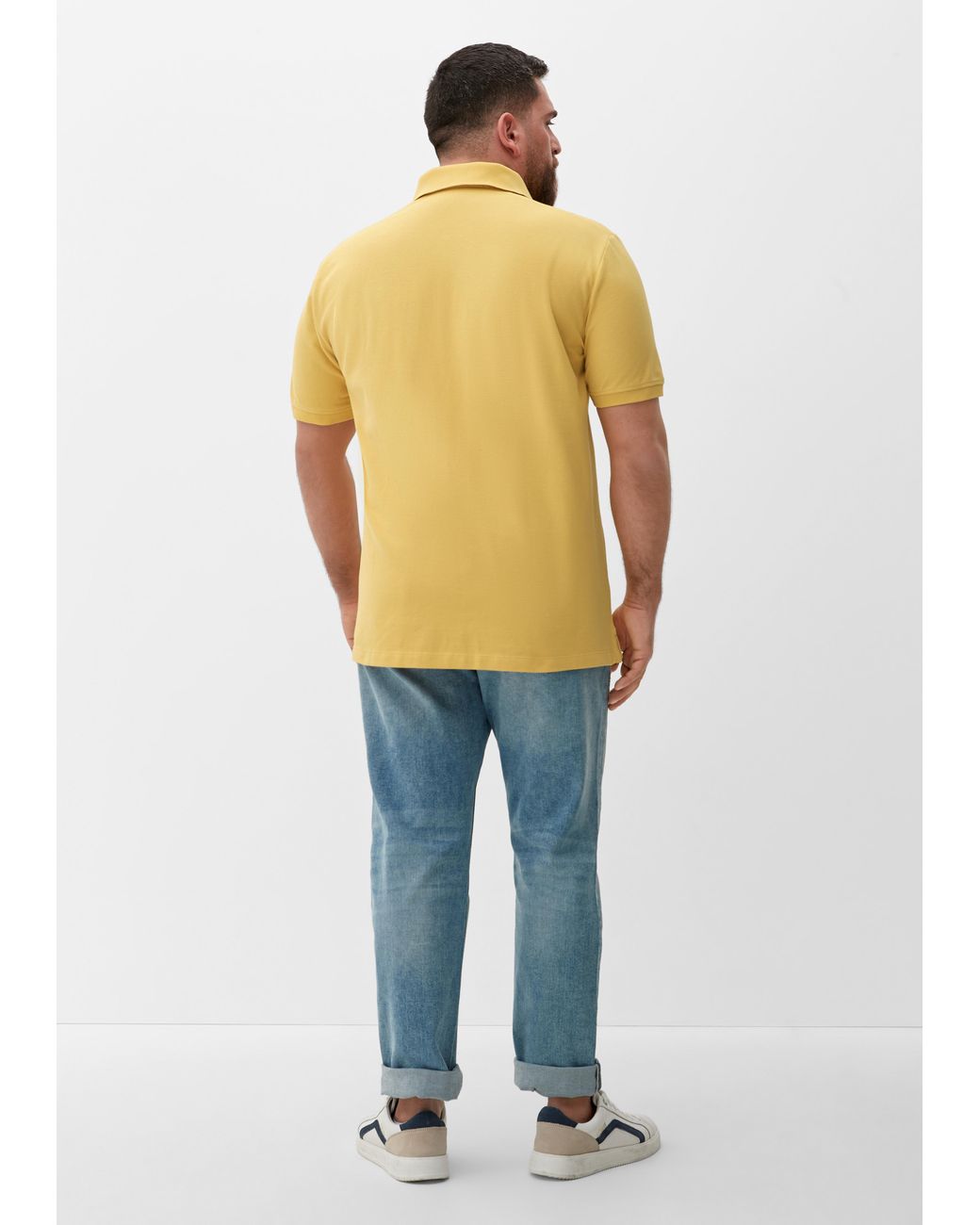 S.oliver Poloshirt mit Logo-Stickerei in Gelb für Herren | Lyst DE | 