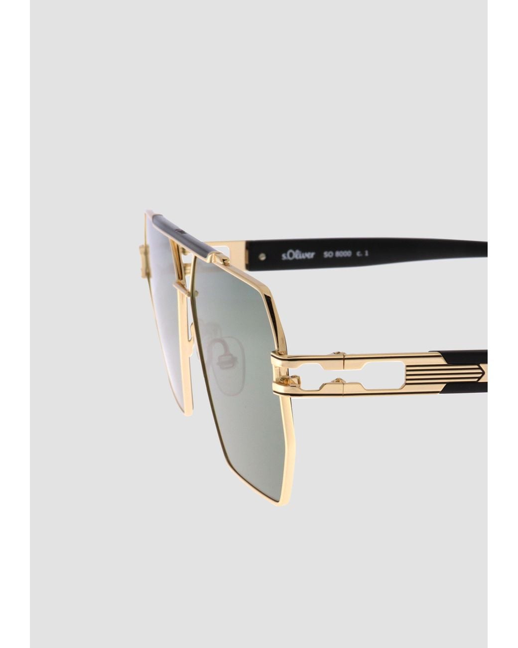 S.oliver Sonnenbrille Mit Doppelsteg in Metallic für Herren