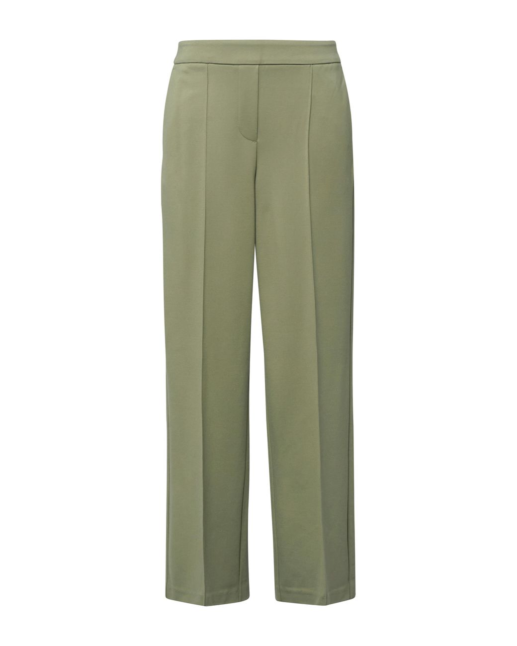 S.oliver Green Hose Aus Interlockjersey Mit Elastikbund