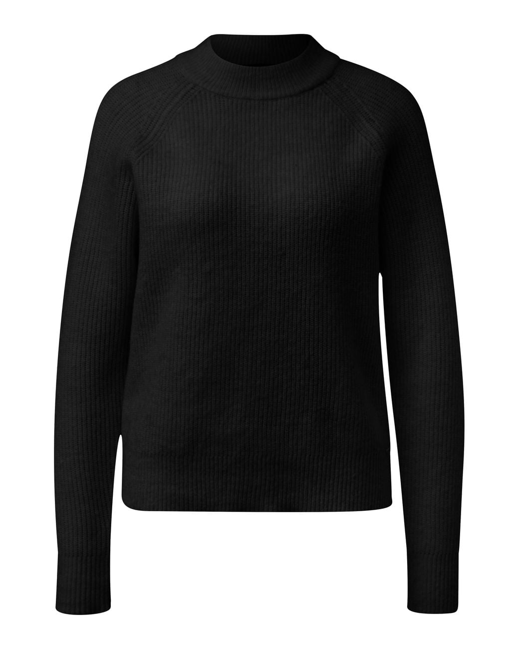 QS Black Melierter Pullover