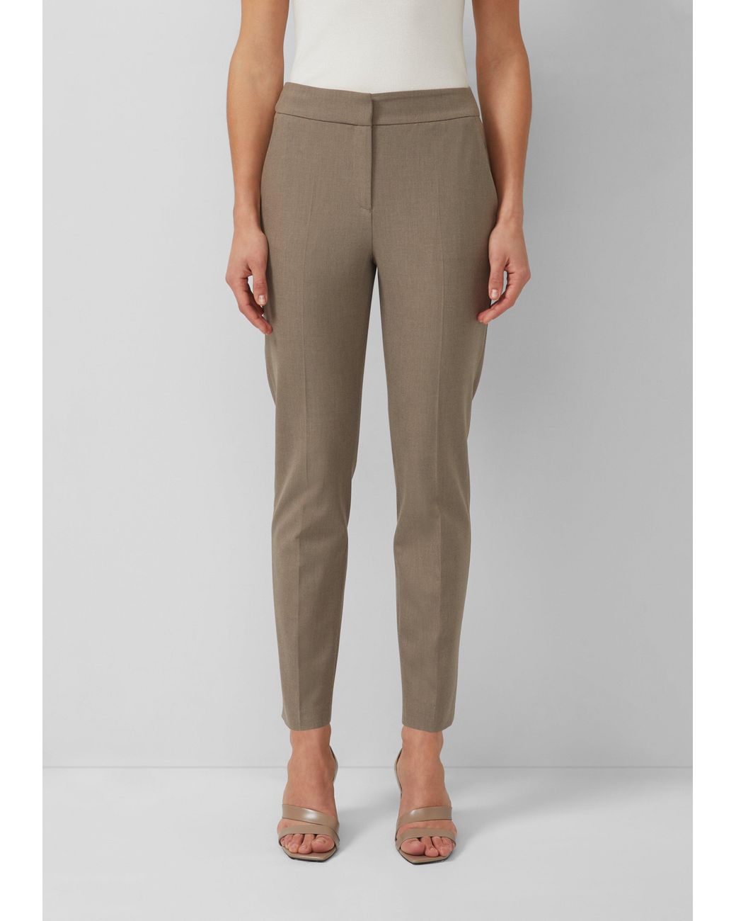 S.oliver Natural Cigarette-Pants Mit Elastikbund