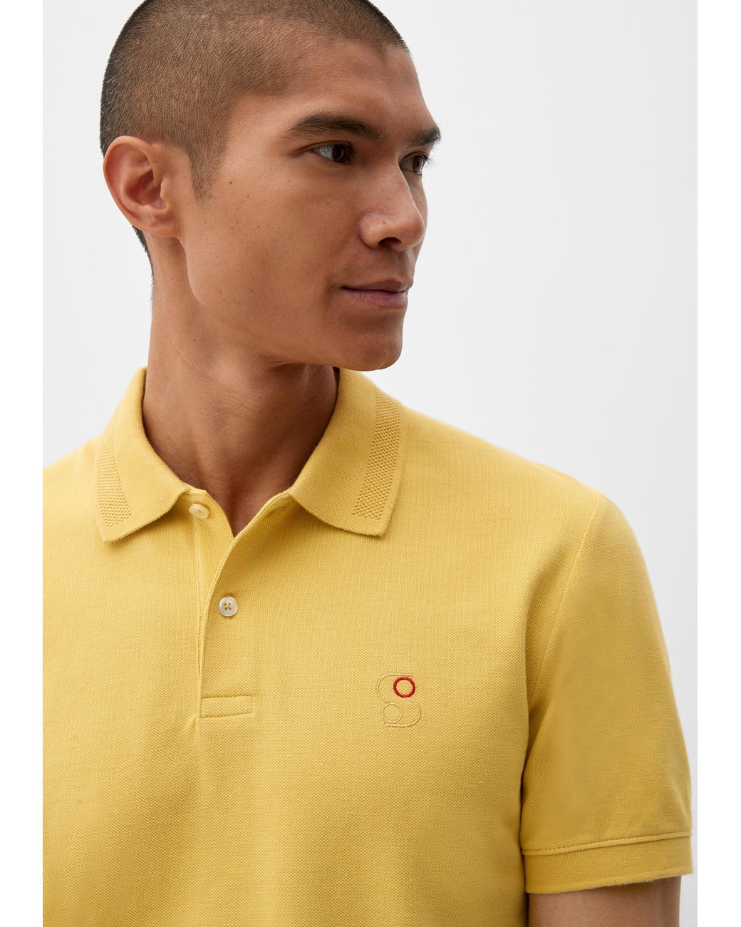 S.oliver Poloshirt mit Stickerei in Gelb für Herren | Lyst DE