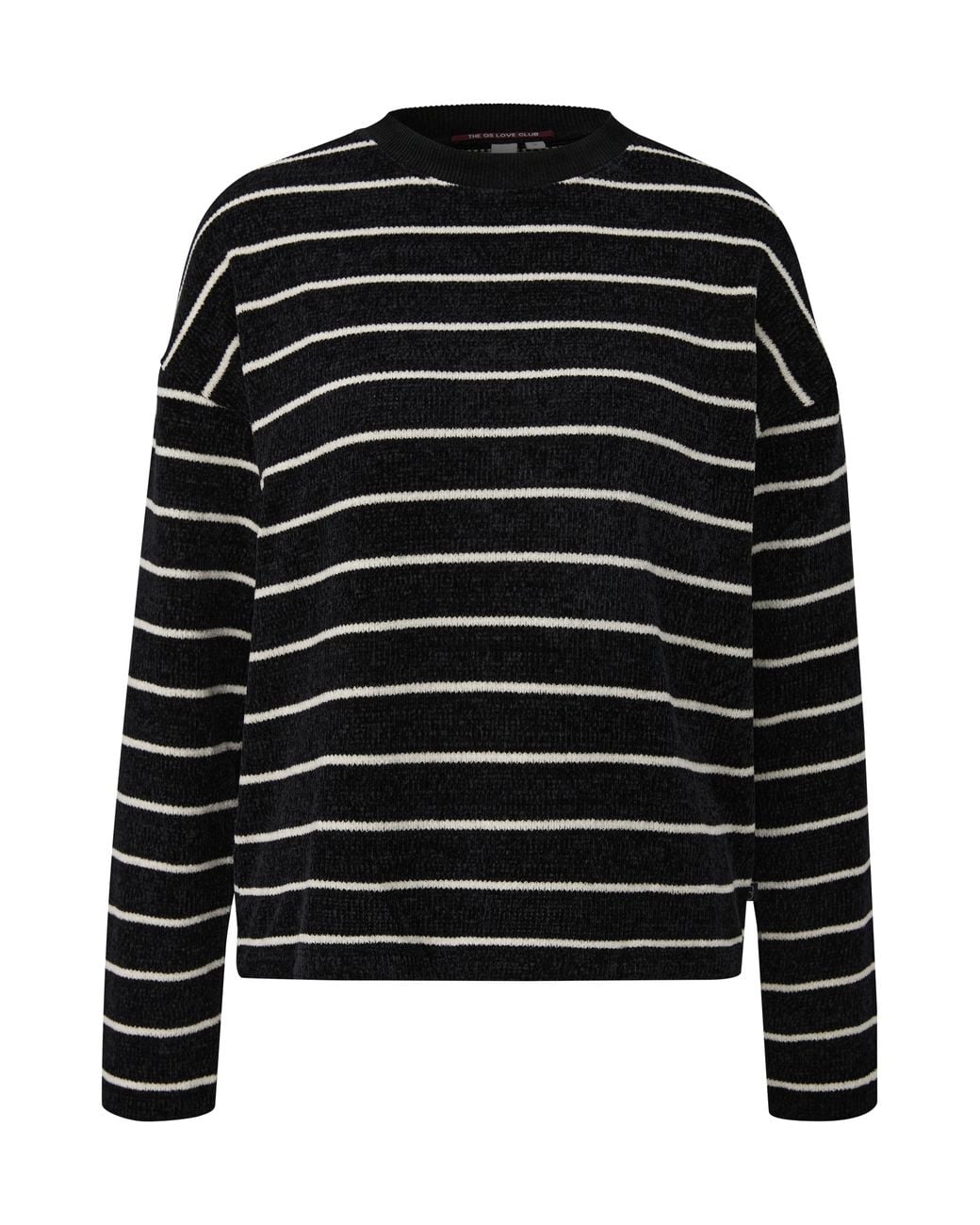 QS Black Weicher Pullover