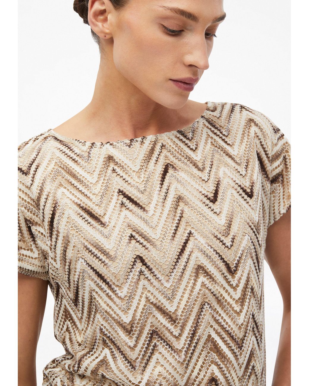 S.oliver Natural Feinstrickpullover Mit Futter