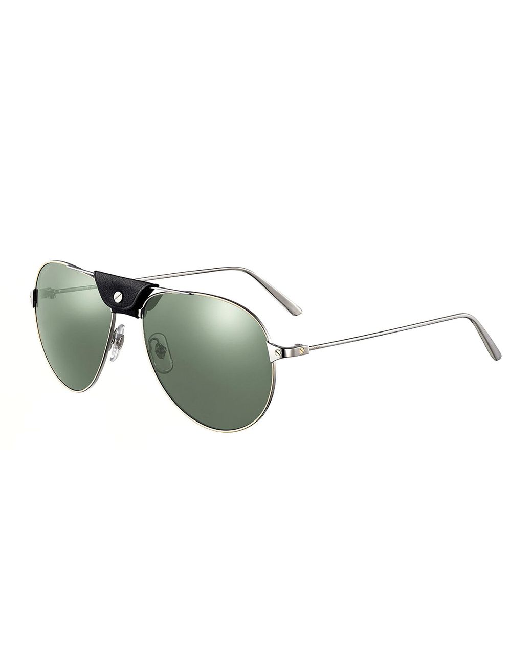Cartier Ct0038s 007 Aviator Sunglasses in Black Lyst