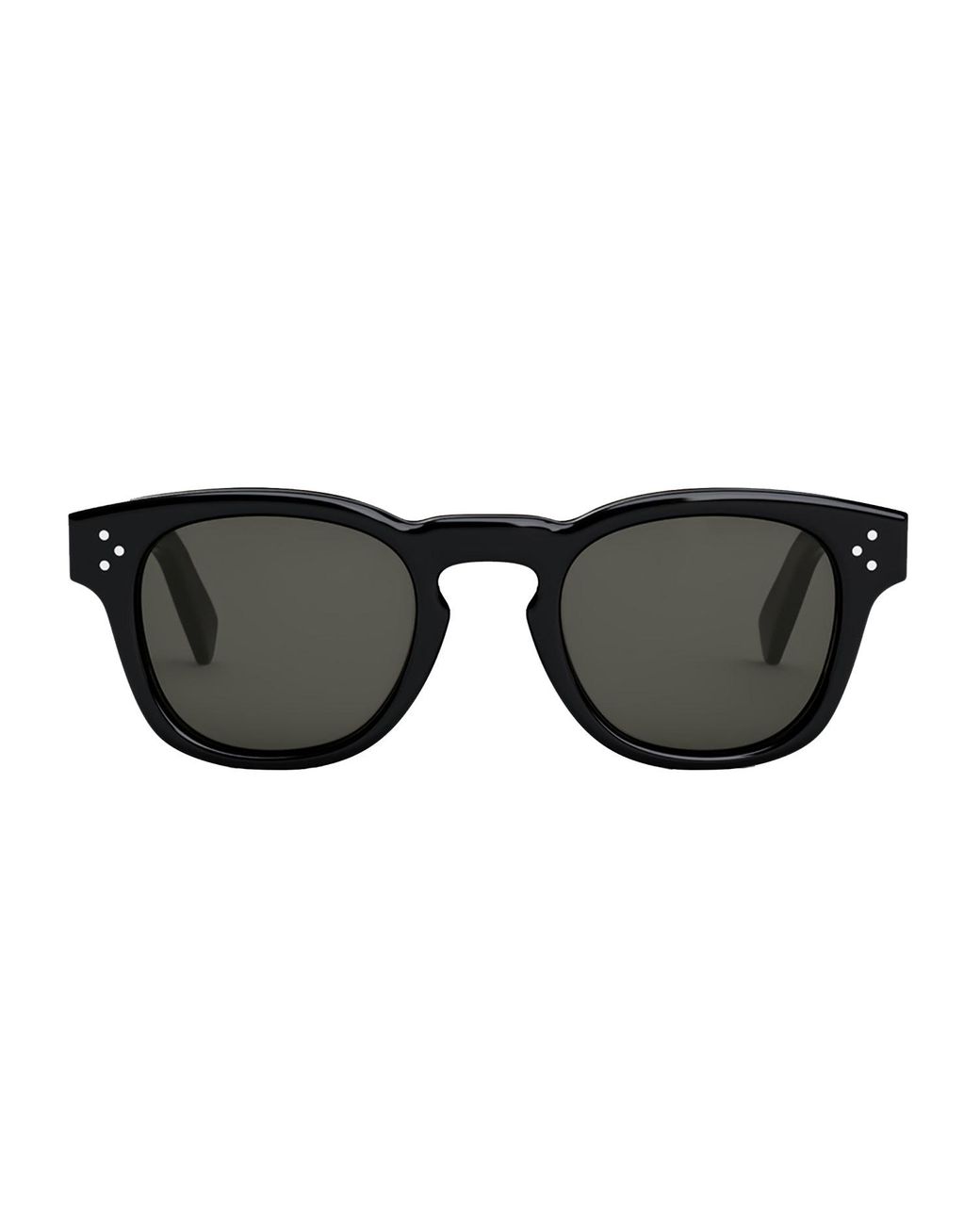 Celine Cl 40233 I 01a Round Sunglasses in Black for Men Lyst