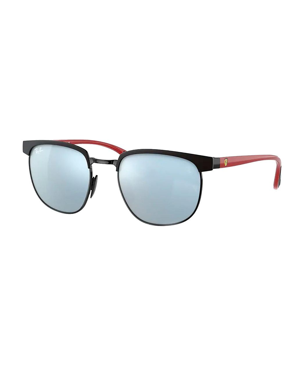 Ray-Ban B3698m F04130 Clubmaster Sunglasses in Silver (Metallic) for Men |  Lyst