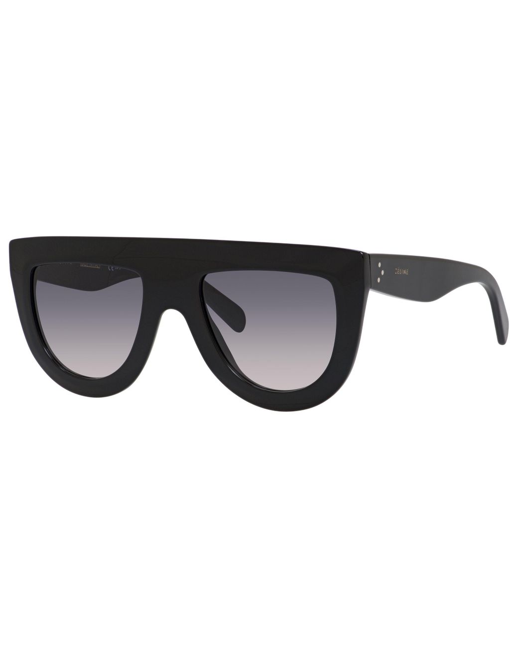 Celine Andrea 41398 Shield Sunglasses in Black | Lyst