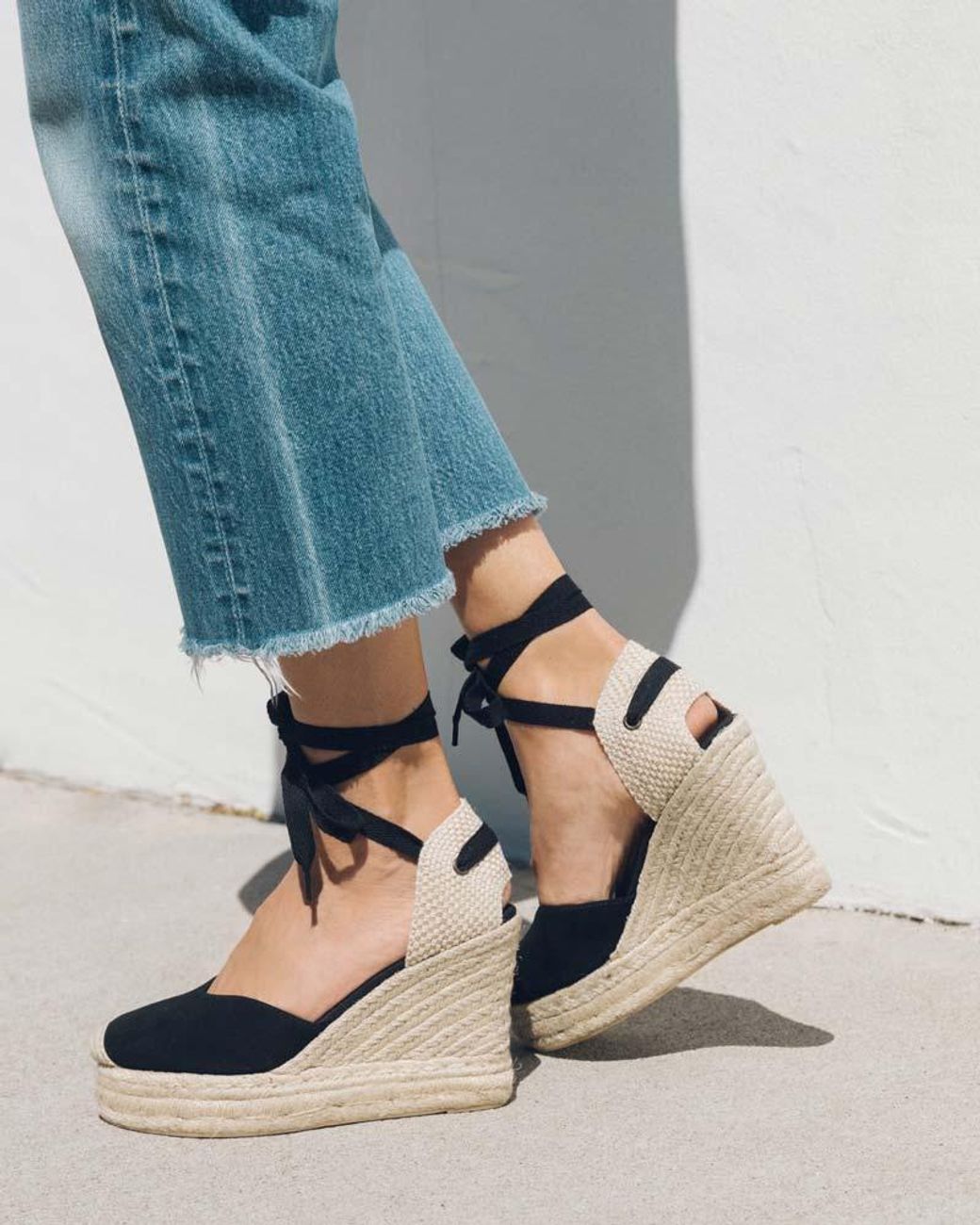 Soludos Mallorca Platform Wedge Espadrille - Lyst