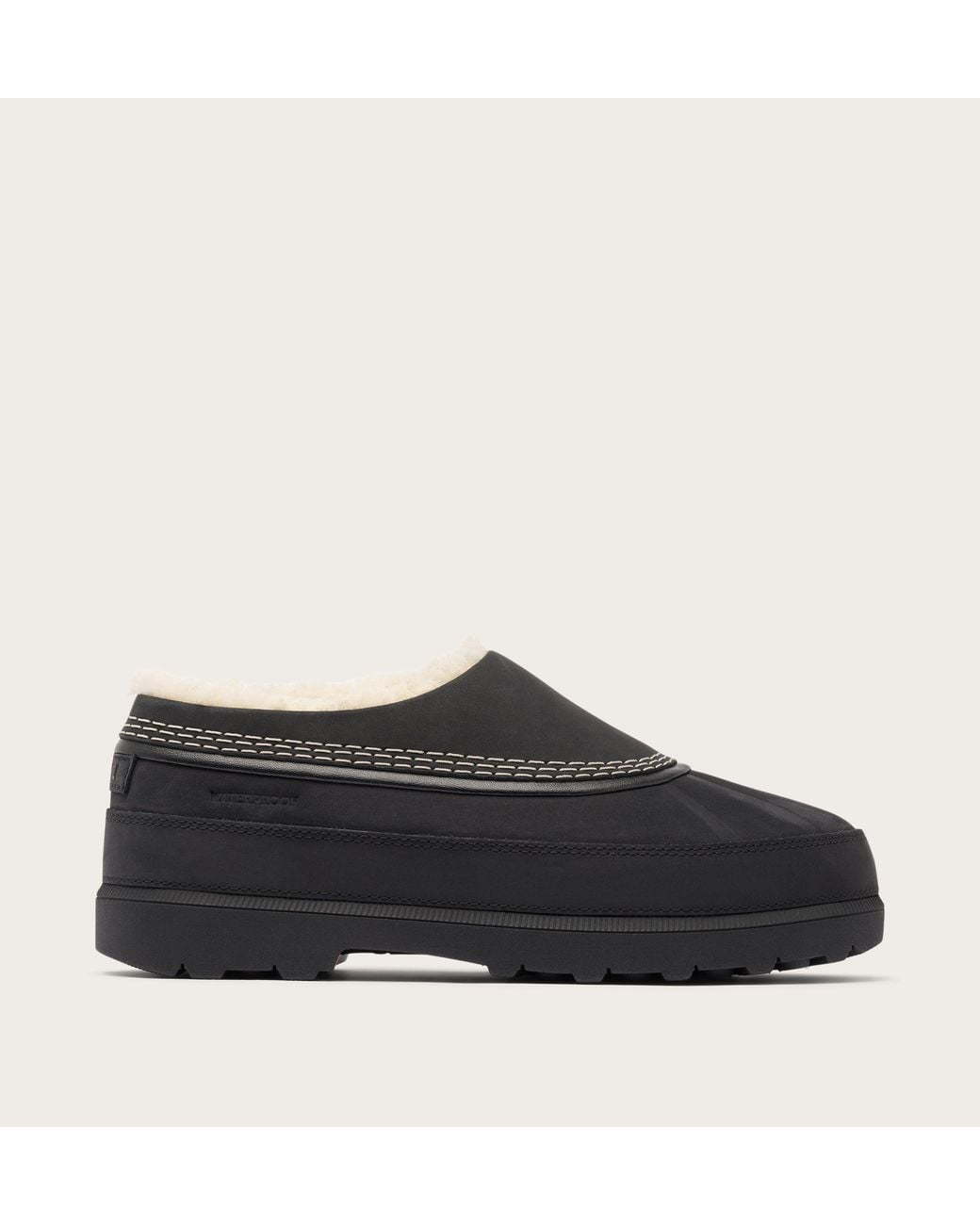 Sorel Black Ambler Fireside Waterproof Clog