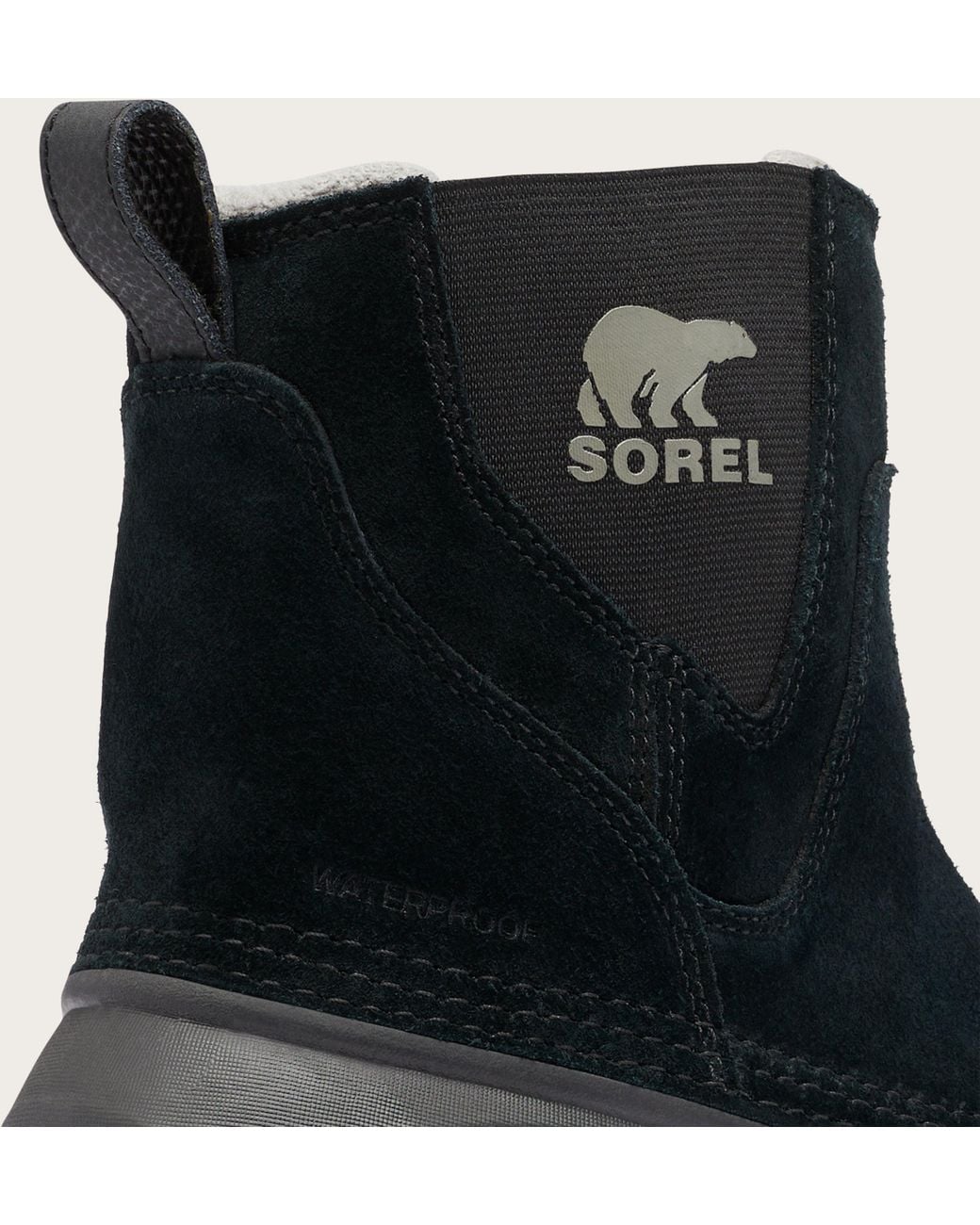 Sorel Buxton Wasserdichte Pull-On Boots in Black für Herren
