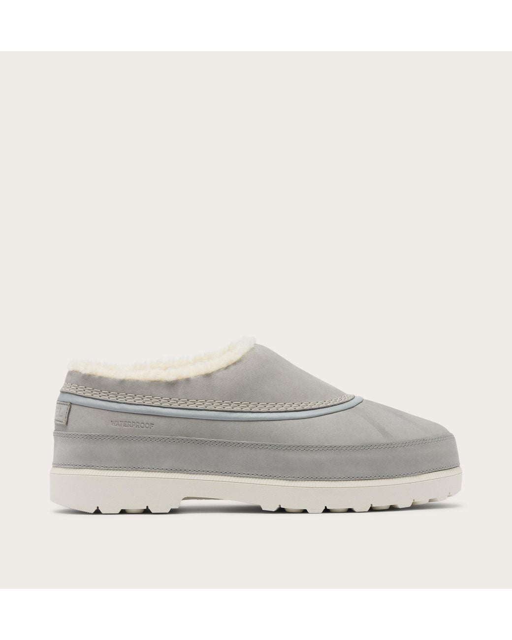 Sorel Gray Ambler Fireside Waterproof Clog for men