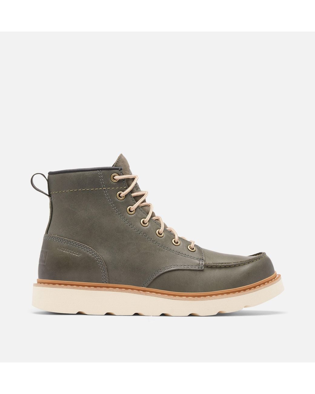 Sorel Brown Slabtown 62' Moc Waterproof Boots for men