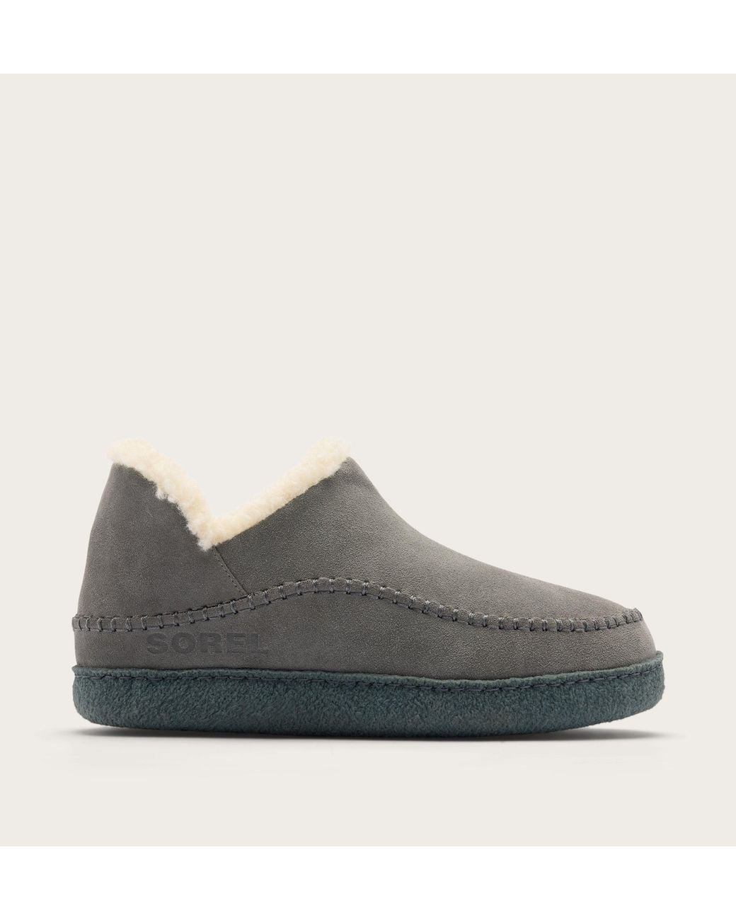 Sorel Gray Manawan Iii Slipper for men