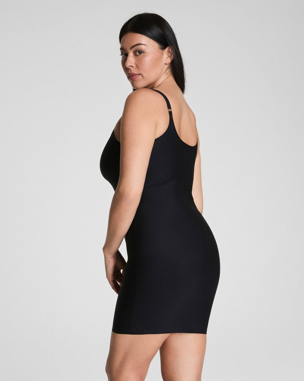 Spanx Black Supersmooth Essential V-Neck Slip