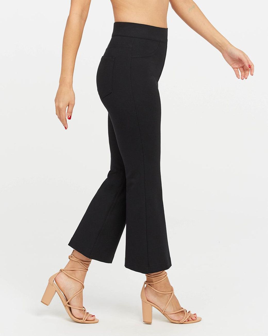 Black Pant, Cropped Flare | Lyst