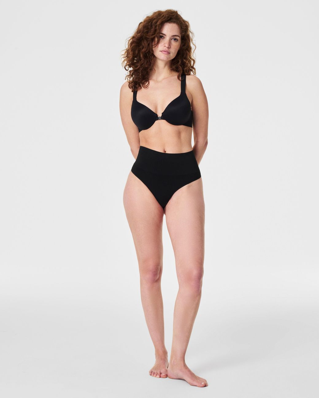 Spanx Black Ecocare Everyday Shaping Thong