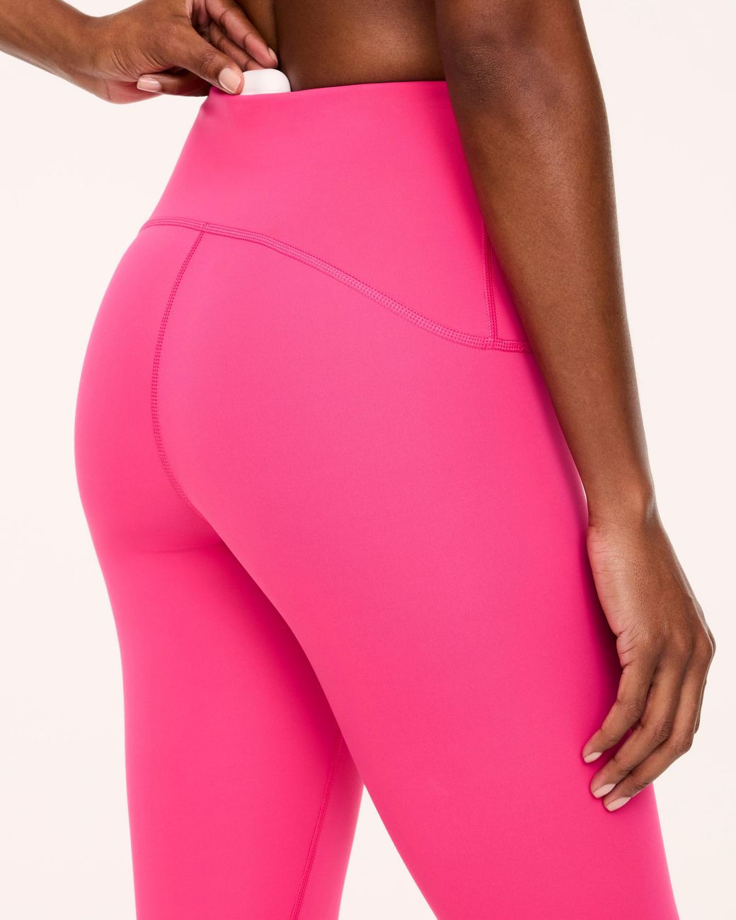 Spanx Pink Shape Booty Boost 7/8 Leggings