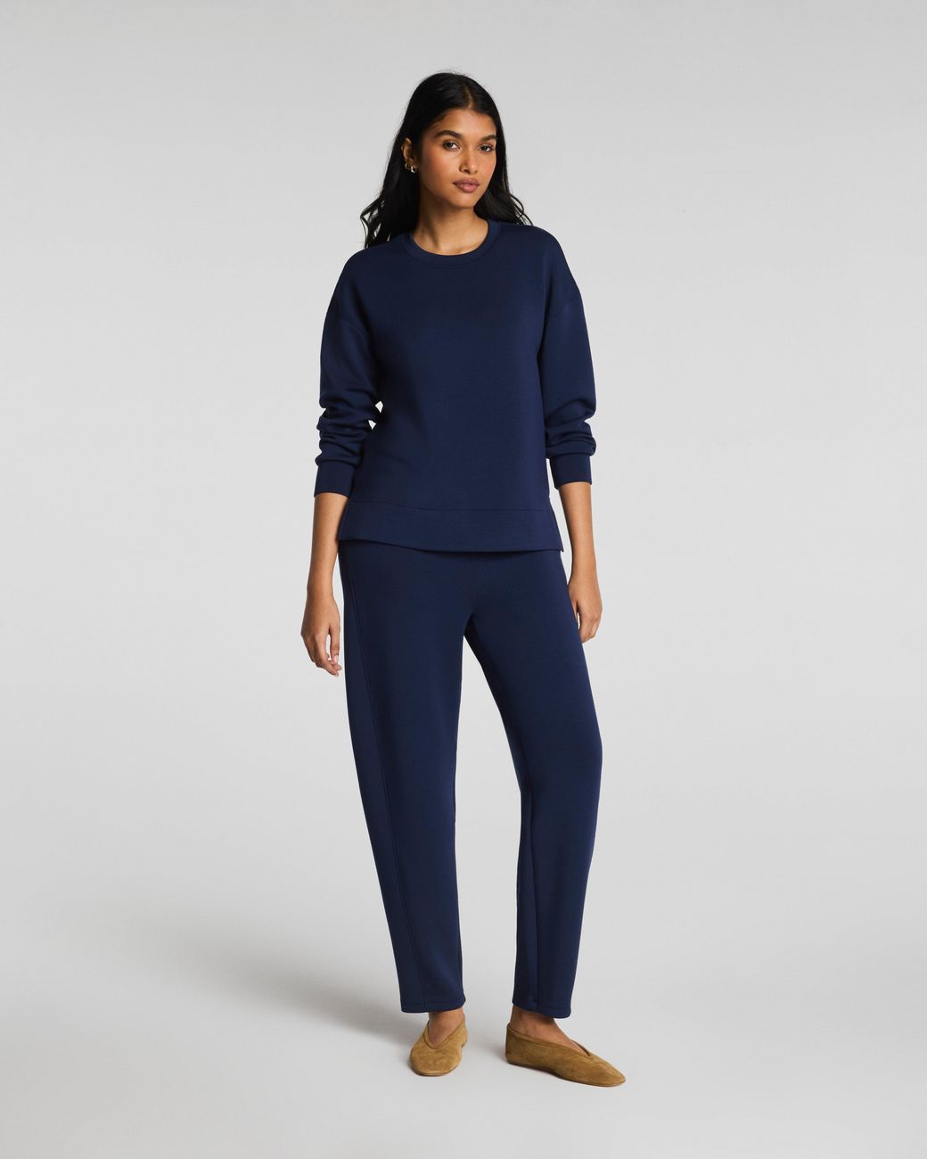 Spanx Blue Airessentials Crewneck Tunic