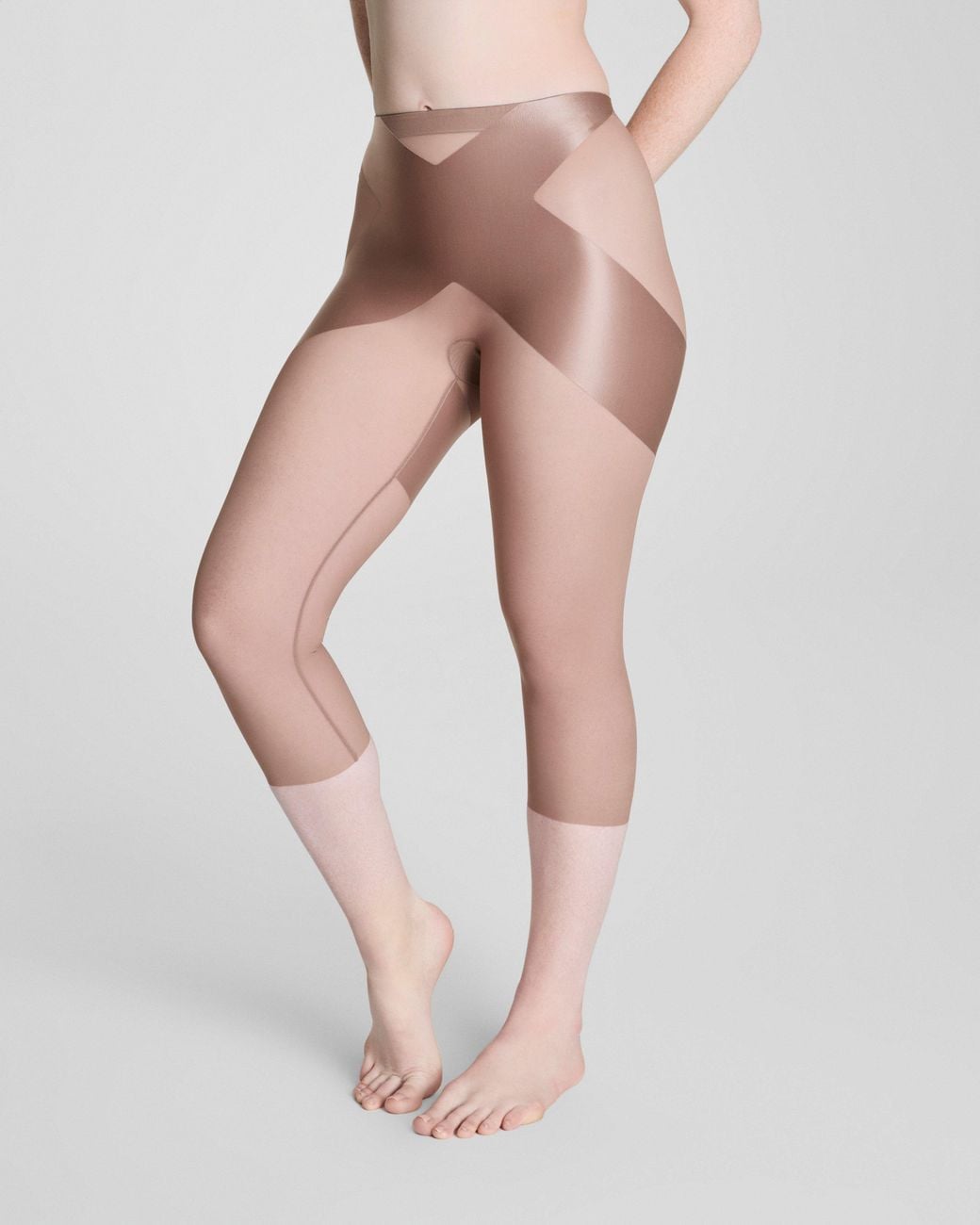 Spanx Natural Shape Satin-X Capri
