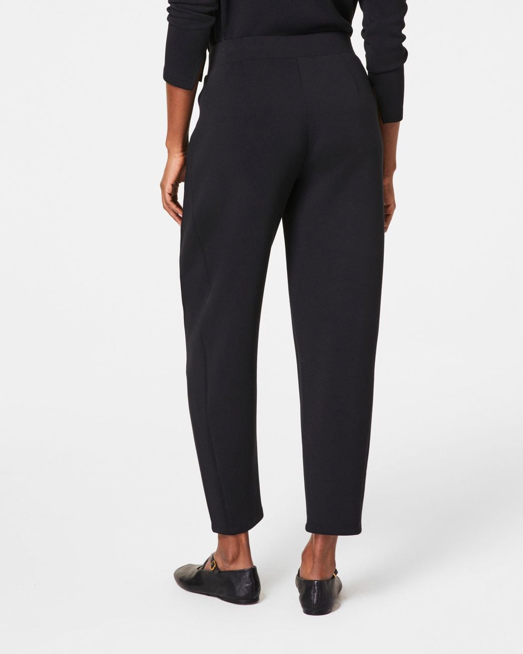 Spanx Black Airessentials Barrel Leg Pants