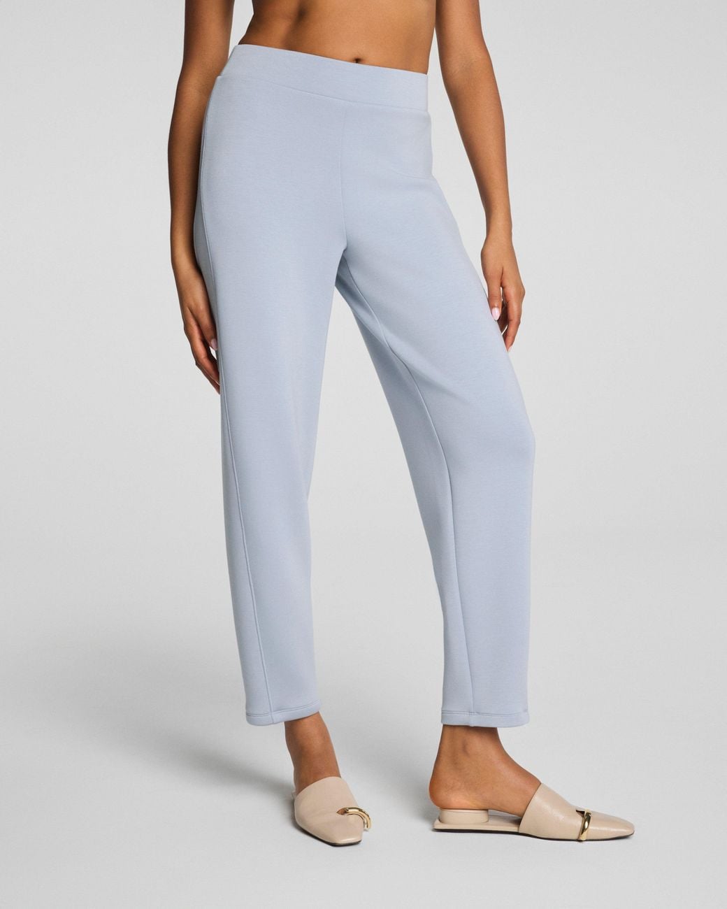 Spanx Blue Airessentials Barrel Leg Pants