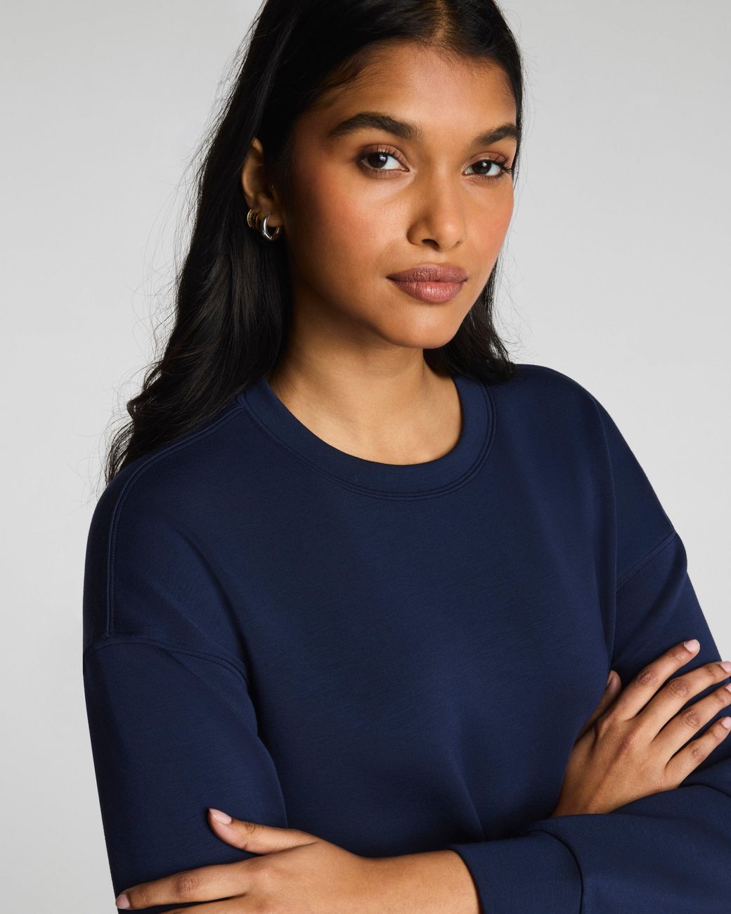 Spanx Blue Airessentials Crewneck Tunic