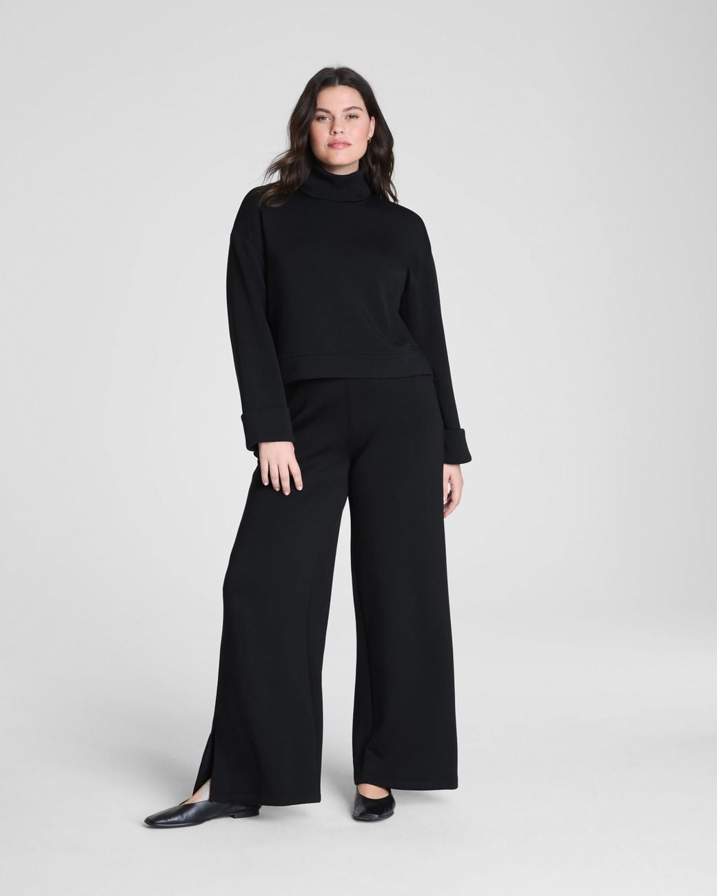 Spanx Black Airessentials Turtleneck