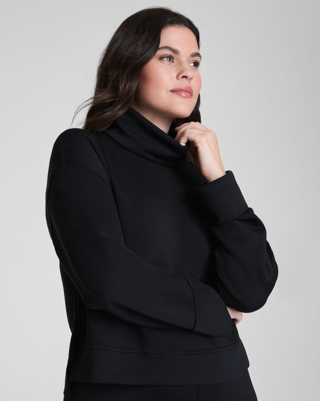 Spanx Black Airessentials Turtleneck