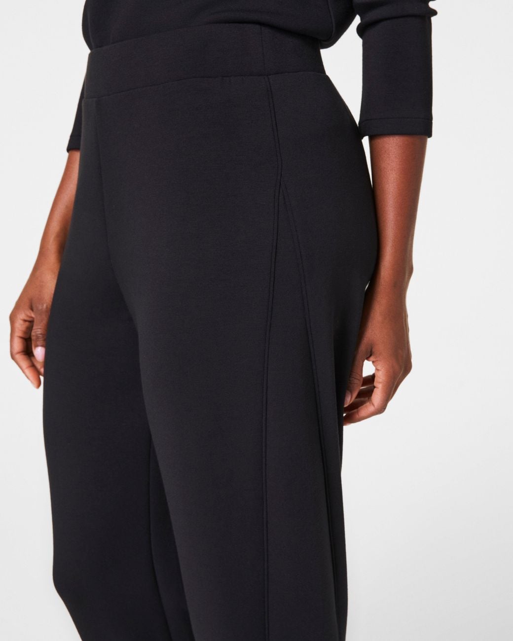 Spanx Black Airessentials Barrel Leg Pants