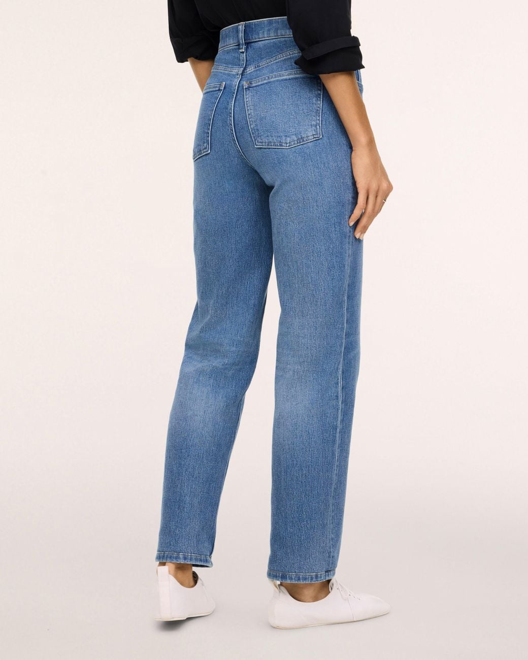 Spanx Blue Shape Authentic 360 90S Straight Leg Jeans, Elysian