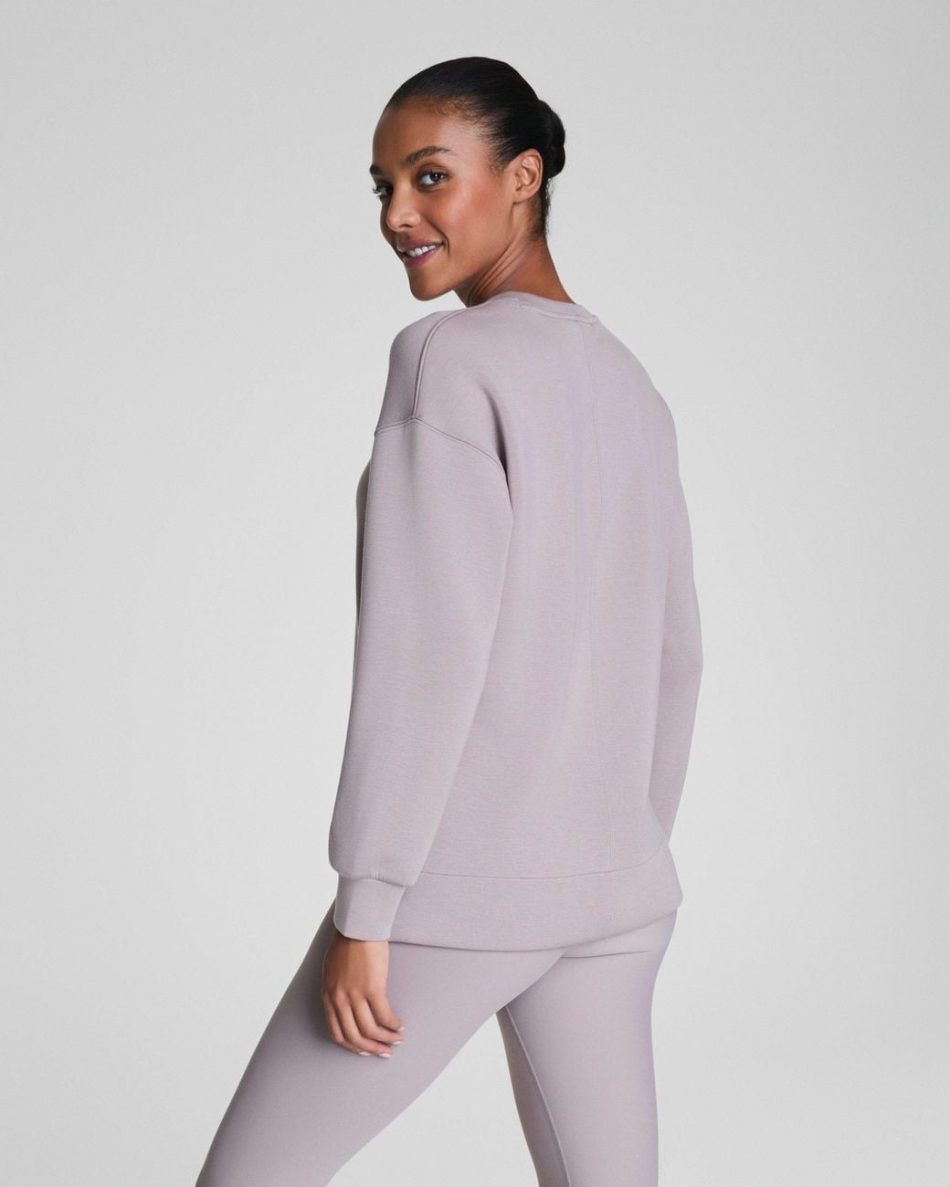 Spanx Purple Airessentials Crewneck Tunic