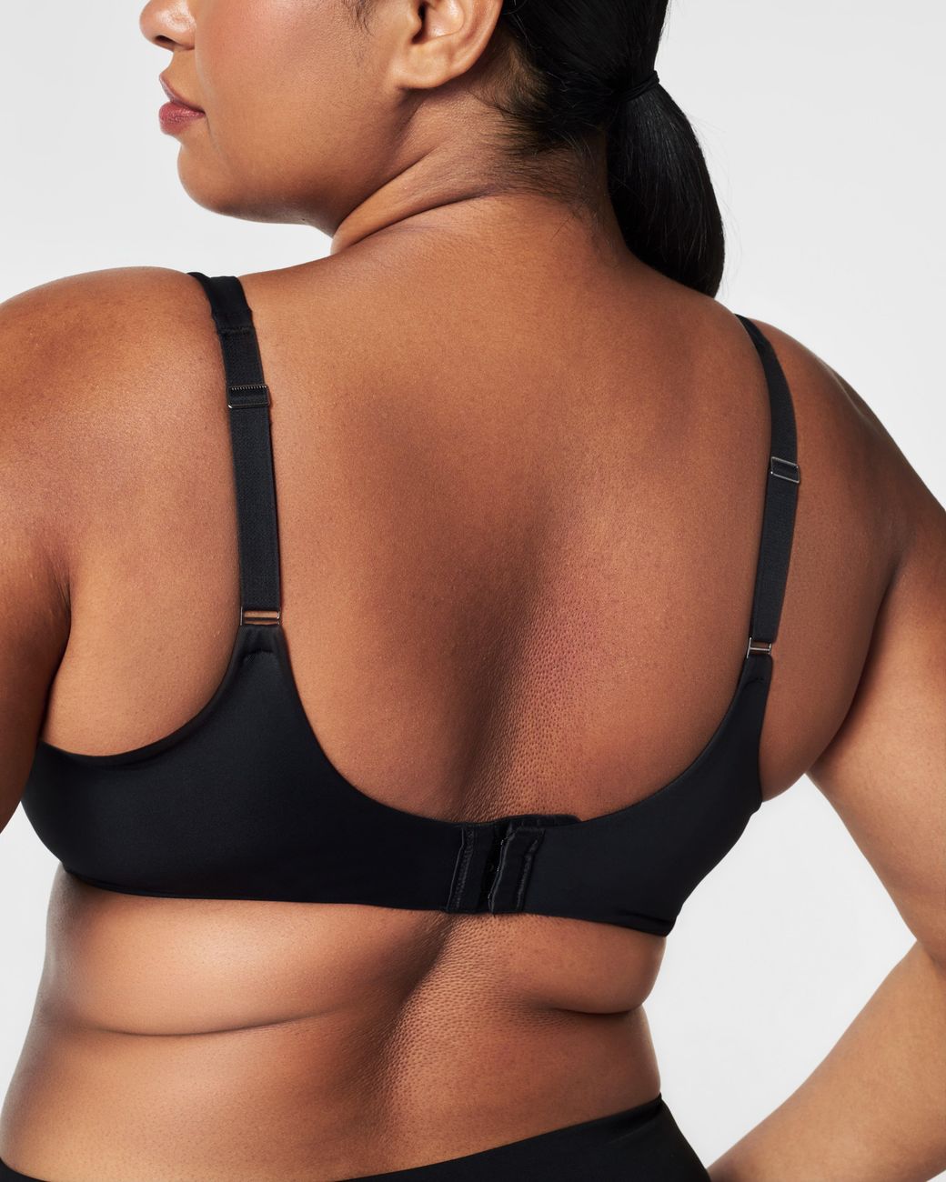 Spanx Black Low Profile Minimizer Bra