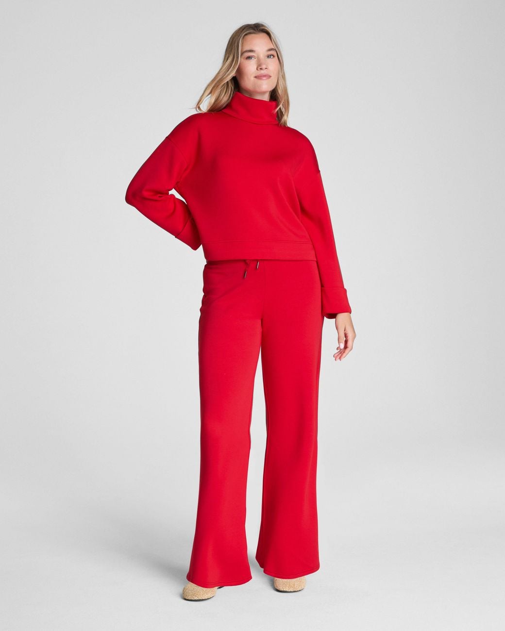 Spanx Red Airessentials Turtleneck