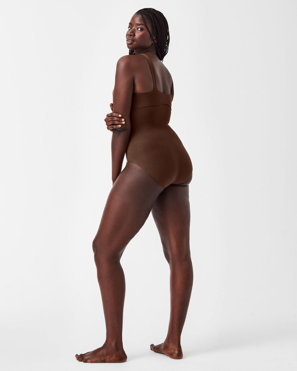 Spanx Brown Sculpt Seamless Power High-Waisted Brief
